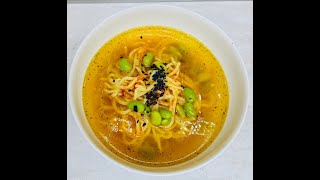 Vegetarian Ramen Noodle Soup [upl. by Zurek862]