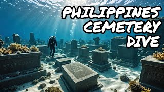 Exploring the UNDERWATER CEMETERY in the Philippines Camiguin Island Adventure [upl. by Peria]