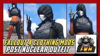 Fallout 4 Clothing Mods Post Nuclear Outfit [upl. by Zulaledairam]