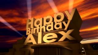 Happy Birthday Alex [upl. by Hgielyak]