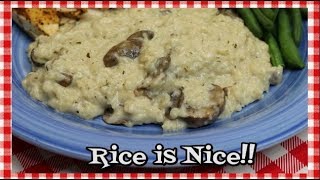 Pressure Cooker Mushroom Risotto Instant Pot Cooking  Fool Proof Risotto Recipe  Noreens Kitchen [upl. by Stratton]