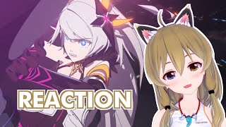 Kanaru Reacts to Meteoric Salvation Honkai Impact 3rd Animation [upl. by Anitnuahs]