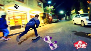 PATINANDO en SKATEBOARD por las CALLES de la CIUDAD CDMX NOCTURNO skate [upl. by Jaime]