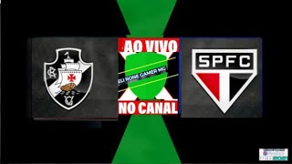 VASCO X SÃO PAULO AO VIVO COM IMAGENS AO VIVO JOGO DE HOJE ASSISTIR AGORA SIMULAÇÃO GAMEPLAY PES21 [upl. by Tammany]