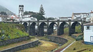 Jardim Municipal de Ribeira Grande amp Ponte dos Oito Arcos [upl. by Anwahsak]