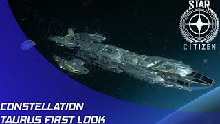 Star Citizen Constellation Taurus  First LookReview [upl. by Yatzeck]