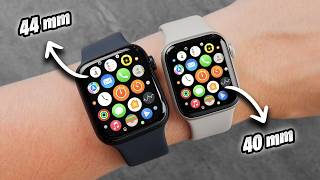 Apple Watch SE 2 40mm vs 44mm  Welche Größe jetzt kaufen 🤔 [upl. by Targett626]