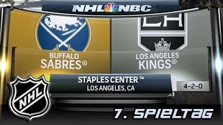 NHL 7 Spieltag 007  Los Angeles Kings  Buffalo Sabres ★ Lets Play NHL 15 [upl. by Ahsinrats]