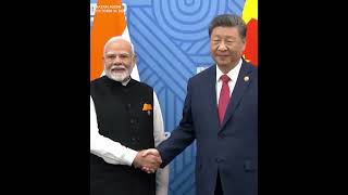 Xi and Modi have their first bilateral talks in five years on sidelines of BRICS [upl. by Helsa]