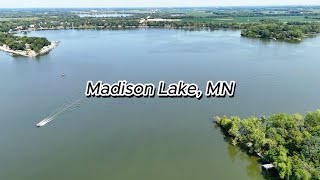 Madison Lake MN 4K Drone Tour [upl. by Ediva294]