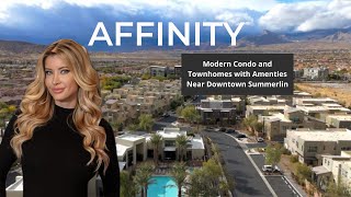 Affinity Summerlin Las Vegas Luxury Condo Community Near Downtown Summerlin and Red Rock Resort [upl. by Evangelin]