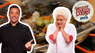 Craziest Moments from Worst Cooks Season 26  Worst Cooks in America  Food Network [upl. by Tayler828]