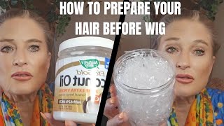 Before Putting on your Wig How to PROPERLY prepare your own natural hair [upl. by Ahsok]