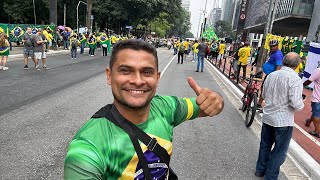 Avenida Paulista 25 Fevereiro 2024 aovivo [upl. by Atnauq]