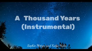 1 Hour Relaxation  A Thousand Years Instrumental Christina Perri Cover [upl. by Nevarc]