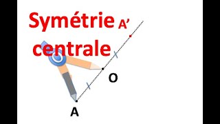 La symétrie centrale [upl. by Perkins198]