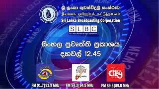 2024 MAY 20  1245 PM Sinhala News [upl. by Eichman362]