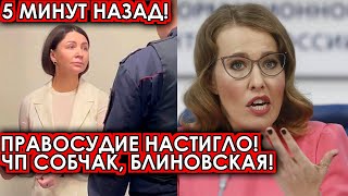 5 минут назад Правосудие настигло чп Собчак Блиновская [upl. by Hueston]