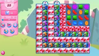 Candy Crush Saga LEVEL 1407 NO BOOSTERS [upl. by Staffan]