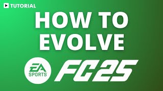 How to do evolution in EA FC 25 [upl. by Nileve]