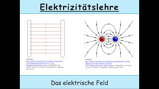 Elektrische Feldstärke elektrisches Feld und Feldlinien Physik [upl. by Cozmo]