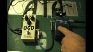 OCD vs Keeley Blues Driver  Pedal Demo [upl. by Erdried]