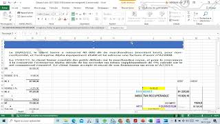 COMPTABILISATION AVOIR SUR FACTURE AVEC REMISE ESCOMPTE ET TVA 2 [upl. by Sudnac]