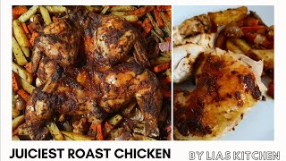 Juiciest FULL ROAST CHICKEN Recipe  Most flavourful ROAST CHICKEN Recipe  Easy recipes [upl. by Merralee]