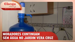 Moradores de bairro de São Paulo estão há 10 dias sem água  Chega Mais Notícias 211124 [upl. by Lashoh]