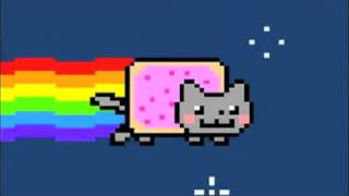 Nyan Cat Slowed Down 100 [upl. by Metah331]