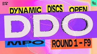 2024 Dynamic Discs Open  MPO R1F9  Wysocki Welck Presnell Tamm  Jomez Disc Golf [upl. by Pyotr348]