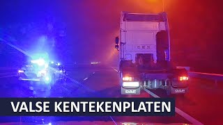 Politie  Valse kentekenplaten  Spookvoertuig  Inbrekers  Trekker [upl. by Anoerb]