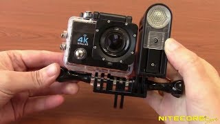 Nitecore GP3 amp GP3 CRI Action Camera Light for GoPro Sony Action Cams [upl. by Hallvard412]