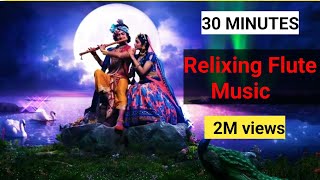 Meditationrelaxing musickrishna flute musicmind ko sant karne ka upaymusic bhajan 2M Views [upl. by Lamaj]