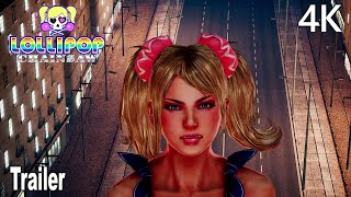 Lollipop Chainsaw RePOP Remake Reveal Trailer 4K [upl. by Elfie]