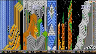 AMIGA DISK IMAGE PLAYS ONLY WITH WINFELLOW Startrash ALL STAGES STAR TRASH 1990 Rainbow Arts cr [upl. by Lounge314]