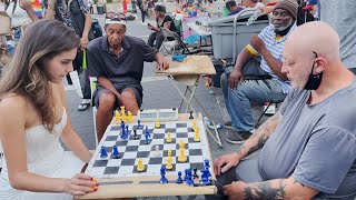 I Challenged quotRussian Paul” The Strongest Chess Hustler in NYC [upl. by Anauqaj189]