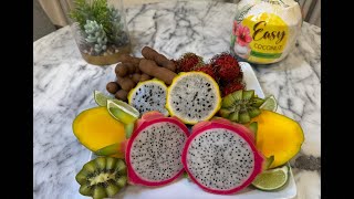 quotExotic Fruit Tamarind Dragon Fruit Rambutan Mango amp Kiwiquot [upl. by Rodd]