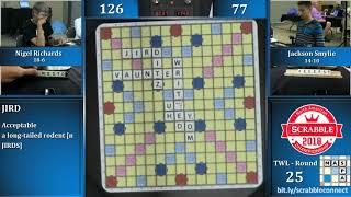 2018 Scrabble Championship 410 [upl. by Schluter]