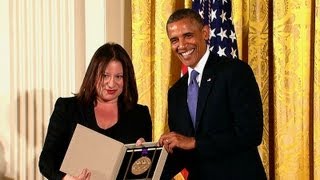 President Obama Awards the 2012 National Medals of Arts and Humanities [upl. by Ardekan]