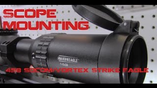 Mounting Vortex Strike Eagle 458 SOCOM Build Project Razorback Pt 3 [upl. by Zeiger345]