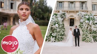 Top 10 Most Beautiful Celebrity Weddings [upl. by Shayna]