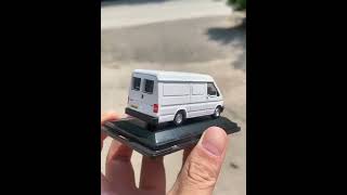 76 Scale Ford Transit Van Model Alloy Car Model Ford [upl. by Joyan]