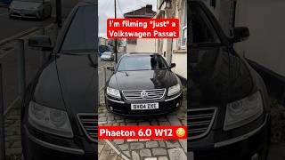 Volkswagen Phaeton 60 W12 ultra rare luxury car spotted carshorts volkswagen volkswagenphaeton [upl. by Nodyl]