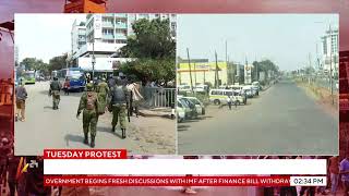 K24 TV LIVE Tuesday protests [upl. by Maggio]