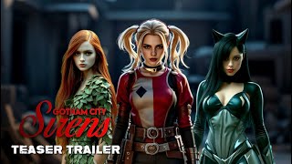 GOTHAM CITY SIRENS MOVIE Teaser trailer  Kiernan Shipka Sadie Sink Jenna ortega  DC 2025 [upl. by Skier964]