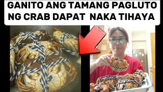 NAKATIHAYA TAMANG PAGLUTO NG ALIMANGOCRAB CHINESE FOOD [upl. by Acysej]