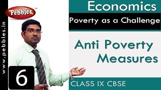 Anti Poverty Measures  Poverty as a Challenge  Social  CBSE Syllabus [upl. by Ulah722]