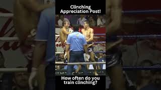 muaythai clinching nakmuay [upl. by Enitsej]