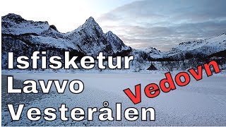 Isfisketur i Vesterålen med lavvo og vedovn [upl. by Lareine]